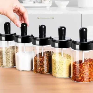 Glass Spices Jar