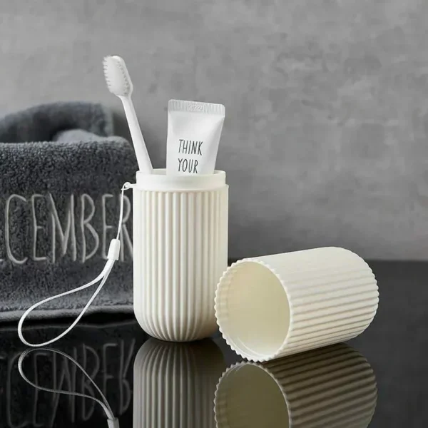 Hygienic toothbrush container
