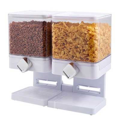 2in1 box shaped cereal dispenser