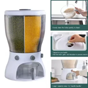 Pet food storage dispenser
