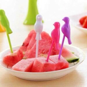 Birdie 6pcs Fruit Pick Forks