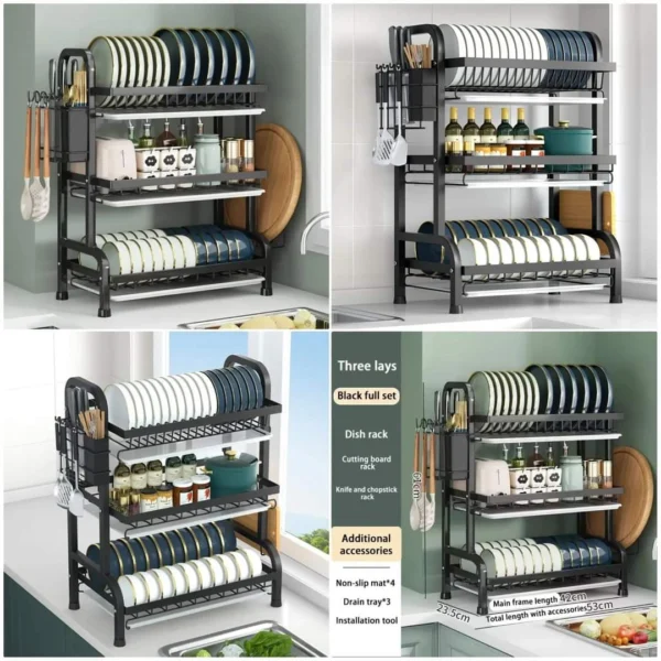 kitchen dish rack