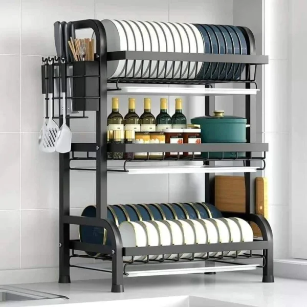 carbon steel dish rack