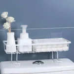 Space-saving bathroom storage