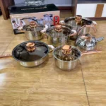 Yimeitai Stainless Steel Cookware Set 4 Marwa Yemetei 12pc cookware set