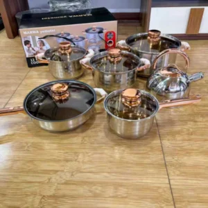 Marwa Yemetei 12pc cookware set