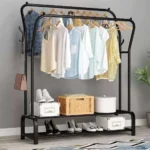Double Clothes Rack