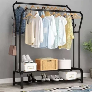 Double Clothes Rack