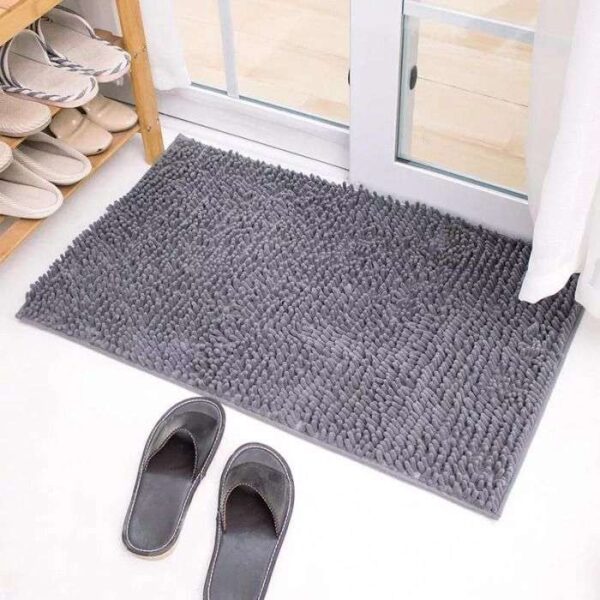 Non Slip, Absorbent Microfiber Door Mat/ Bathroom Mat