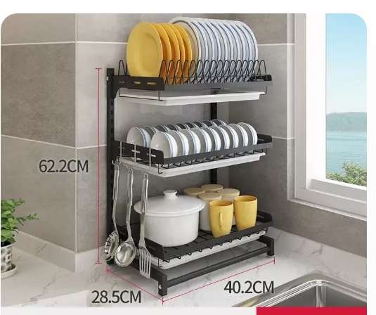 High Quality Dishrack With Drain Tray