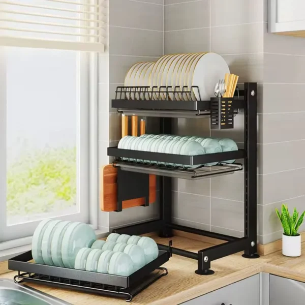 3 Tier Dish Drying Rack