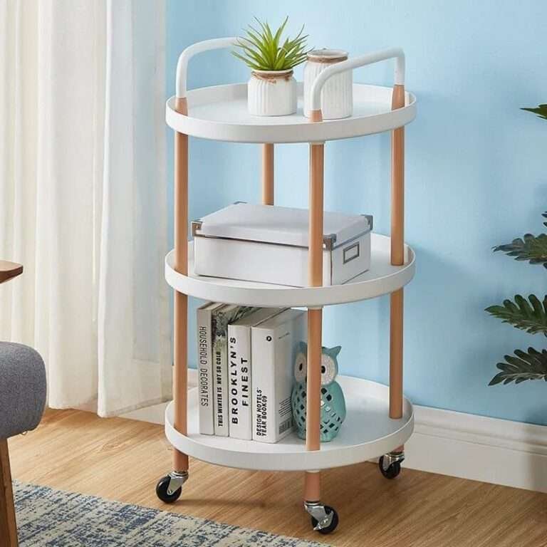 3-tier Nordic Style Luxury Mobile Trolley