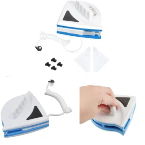 Magnetic window cleaner