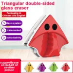 Strong magnet glass wiper
