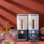 Dry food storage dispenser