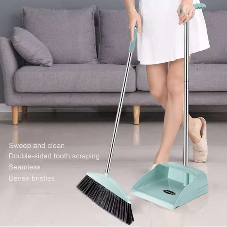 2 in 1 Flexible Broom and Dustpan