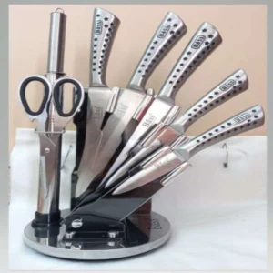 8-piece stainless steel knife set