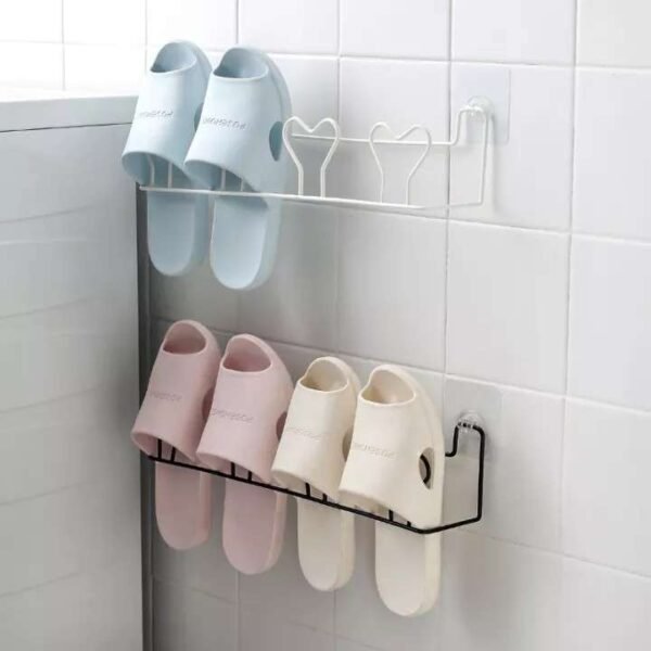 2 pair Slipper Rack( self adhesive)