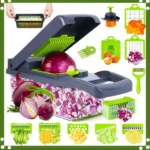 Replaceable blade vegetable chopper