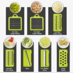 Lightweight kitchen veggie slicer