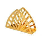 Gold napkin holder