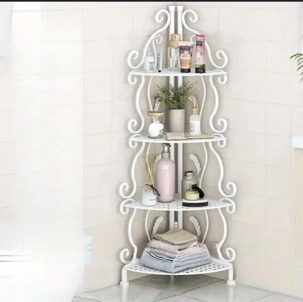 Rust-free corner shelf