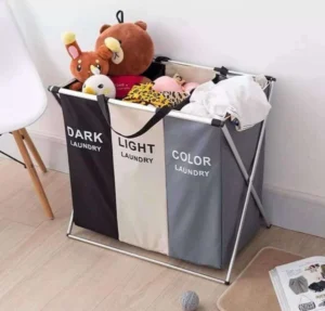 3 Grid Foldable Laundry Basket
