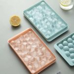 Colorful Round Ice Mold Tray