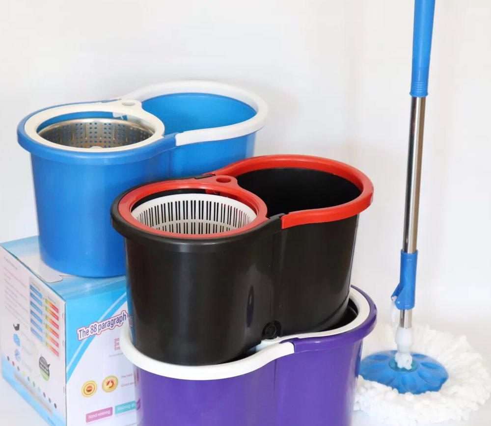 Spin Mop With Metal Spinner