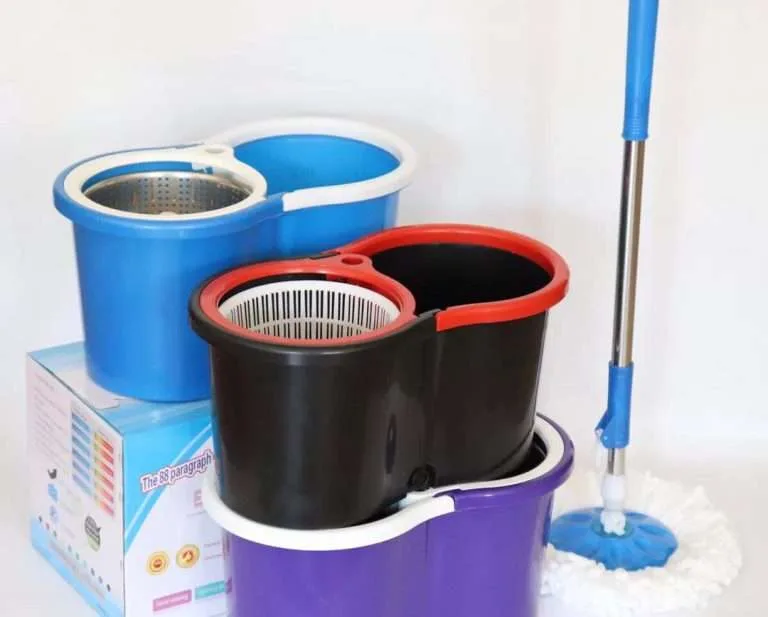 Spin Mop With Metal Spinner