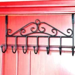 Space-saving hook rack