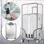 Transparent suitcase protector