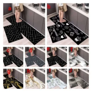 Anti-skid floor mat set