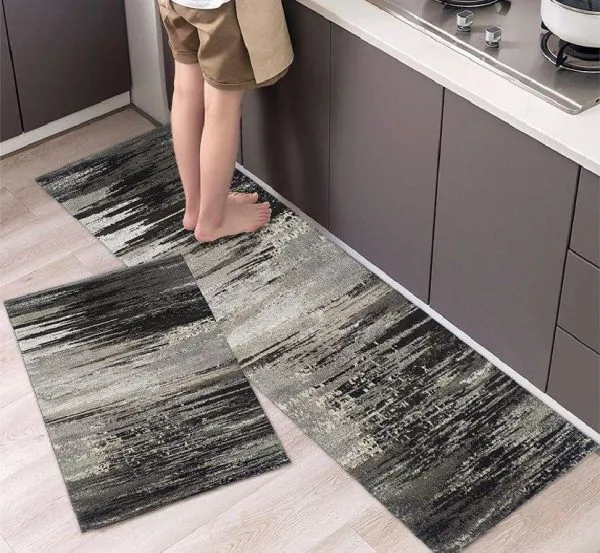Non-slip kitchen floor mats