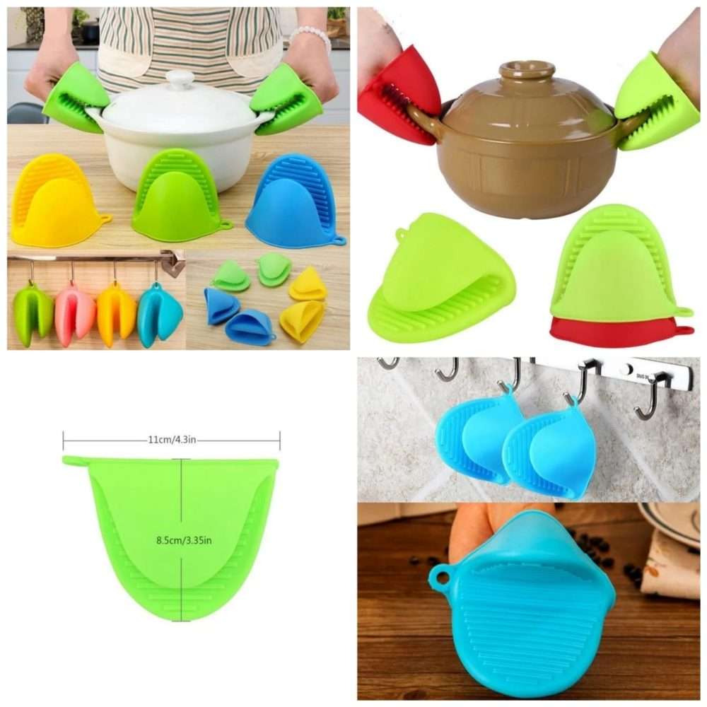 Silicone Pot Holders Pair