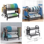 Heavy Duty 2 Tier Dish Rack