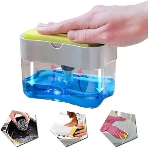 press type soap dispenser