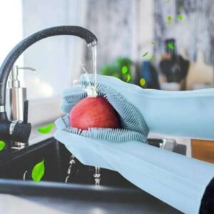  Kitchen silicon washing Gloves