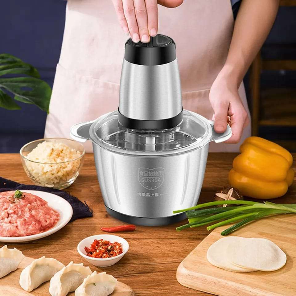Stainless Steel Electric Meat Grinder / Mincer / Chopper 