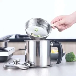 stainless steel oil jug