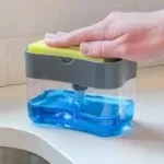 2-in-1 soap pump and holder
