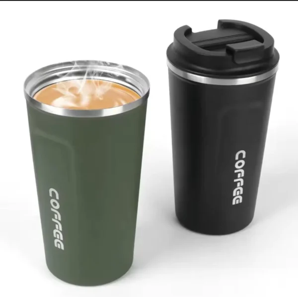 Leak-proof coffee flask