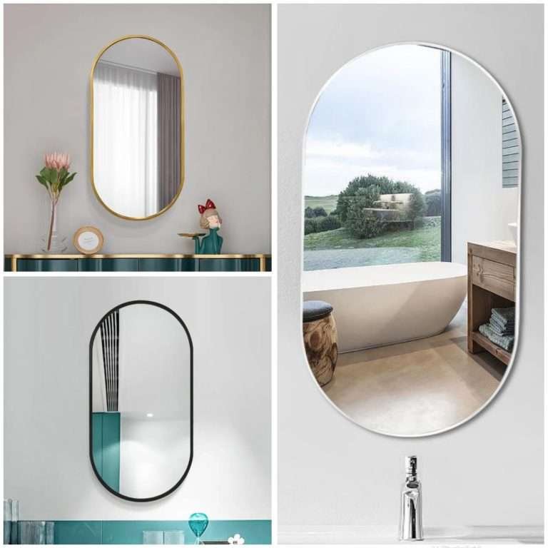 Oval Wall Mirror 