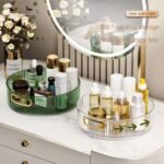 Lazy Susan Rotating Organizer with Golden Handles