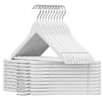 Wooden Clothes Hangers (Set of 10 Pieces) 7 Closet organization hangers