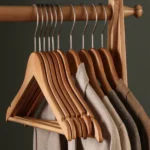 Wooden Clothes Hangers (Set of 10 Pieces) 4 Stylish closet hangers