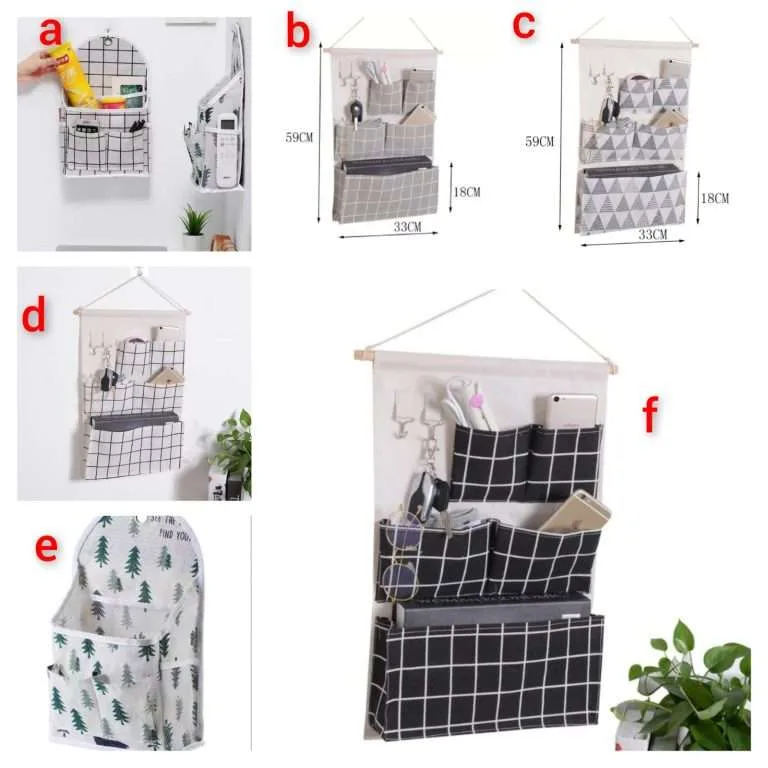 Over The Door Hanging Storage Bag Organizer