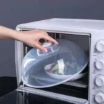 Anti-splatter microwave cover