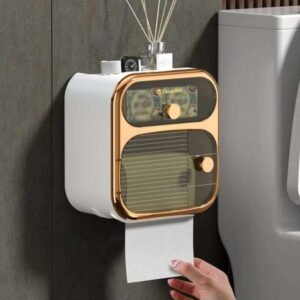 Multifunction toilet paper storage