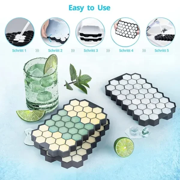 Silicone ice mold